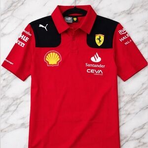 PUMA Scuderia Ferrari F1 Team Polo Shirt | Official Formula 1 |